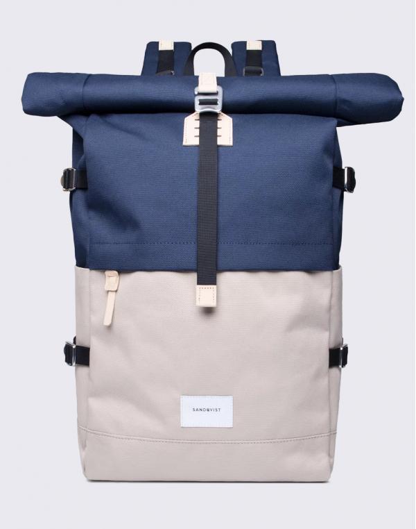 Sandqvist Bernt Multi Beige/Blue