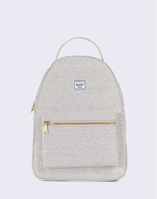 Herschel Supply Nova Mid-Volume Light Grey Crosshatch