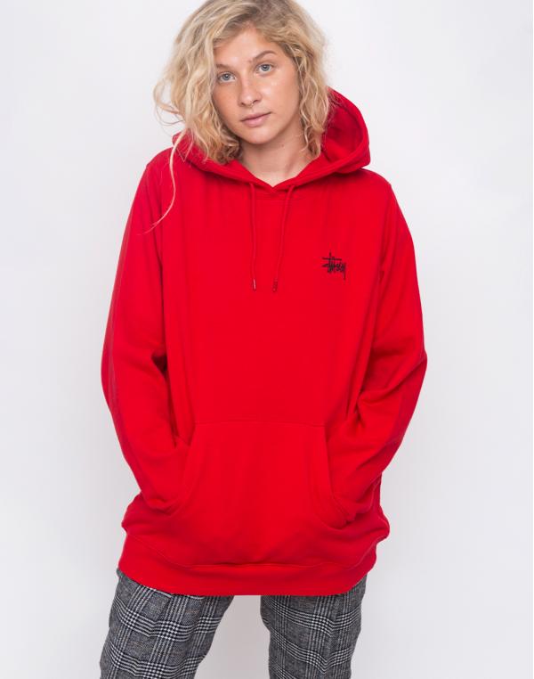 Stussy Scout Hoodie red L