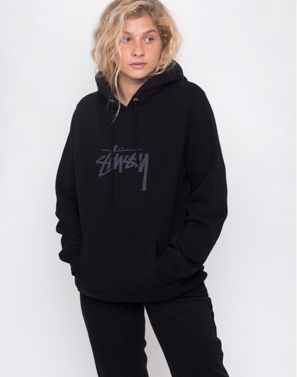 Stussy Stock Hood black S