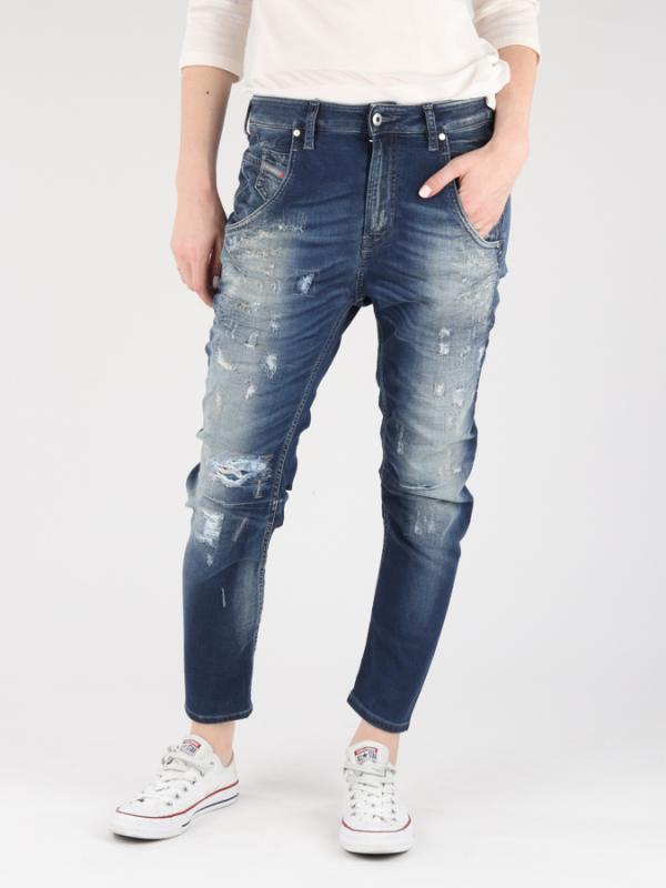 Jogg Jeans Diesel Fayza-Ne Sweat Jeans Modrá