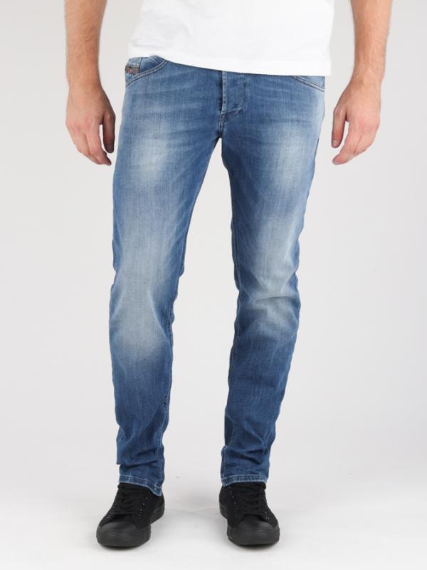 Džíny Diesel Thavar L.32 Pantaloni Modrá