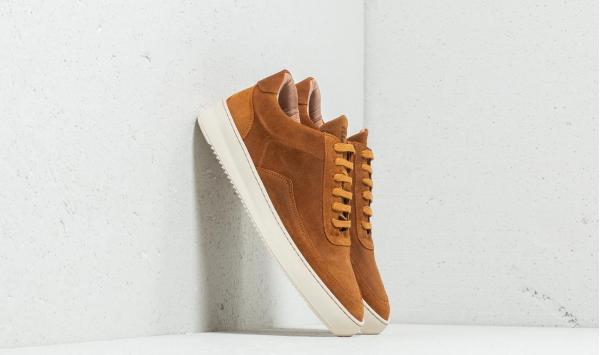 Filling Pieces Low Mondo Ripple Nardo Suede Beige