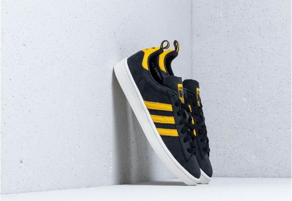 adidas Campus Core Black/ Eqt Yellow/ Chalk White