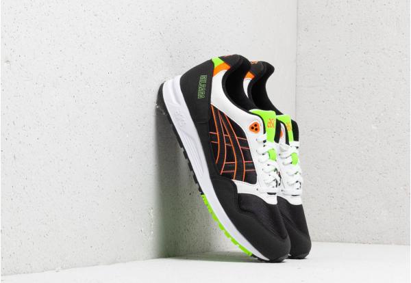 Asics Gelsaga Black/ Shocking Orange