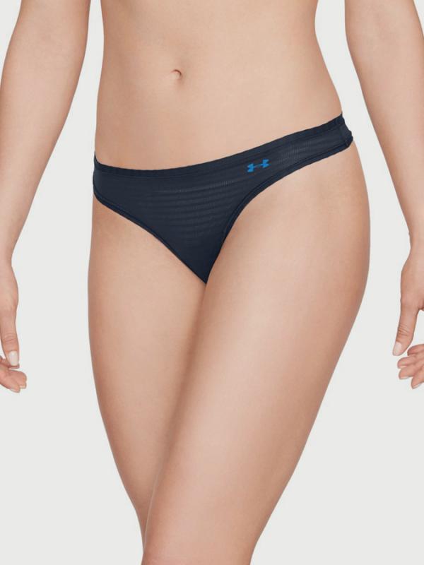 Kalhotky Under Armour Sheers Thong Novelty Modrá