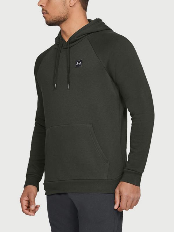 Mikina Under Armour Rival Fleece Po Hoodie Zelená