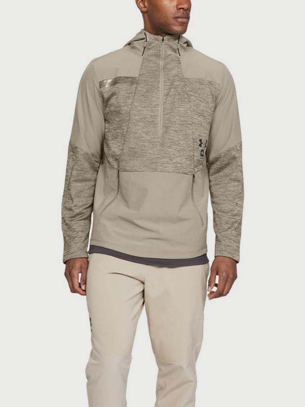 Tričko Under Armour StormCyclone Hoodie Šedá