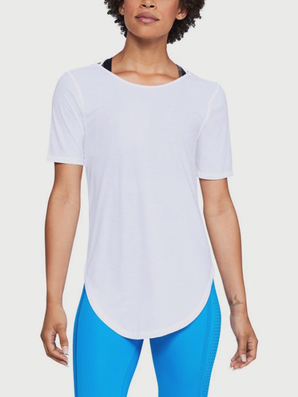 Tričko Under Armour Breathe SS Bílá