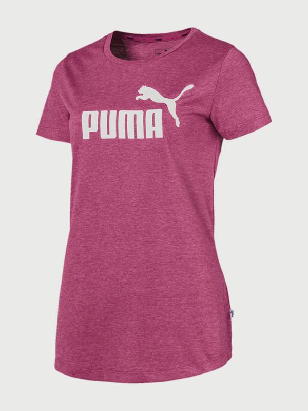 Tričko Puma Essentials+ Heather Tee Růžová