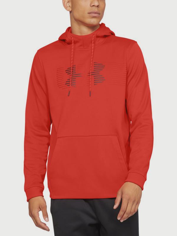 Mikina Under Armour Fleece Spectrum Po Hoodie Červená