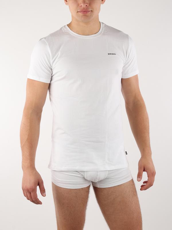 Tričko Diesel Umtee-Randal T-Shirt 2 Pack Bílá
