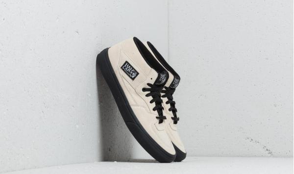 Vans Half Cab (Black Outsole) Classic White/ Black