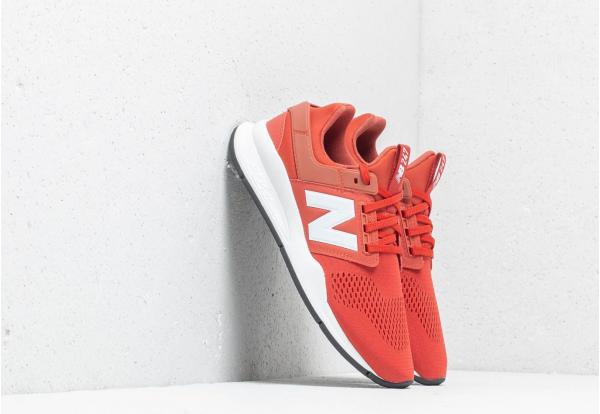 New Balance 247 Brick Red/ White