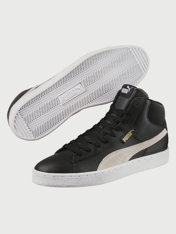 Boty Puma 1948 Mid L Black- White Černá