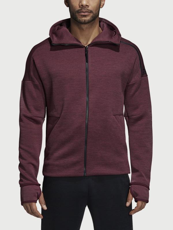 Mikina adidas Performance M Zne Hd Fr Červená