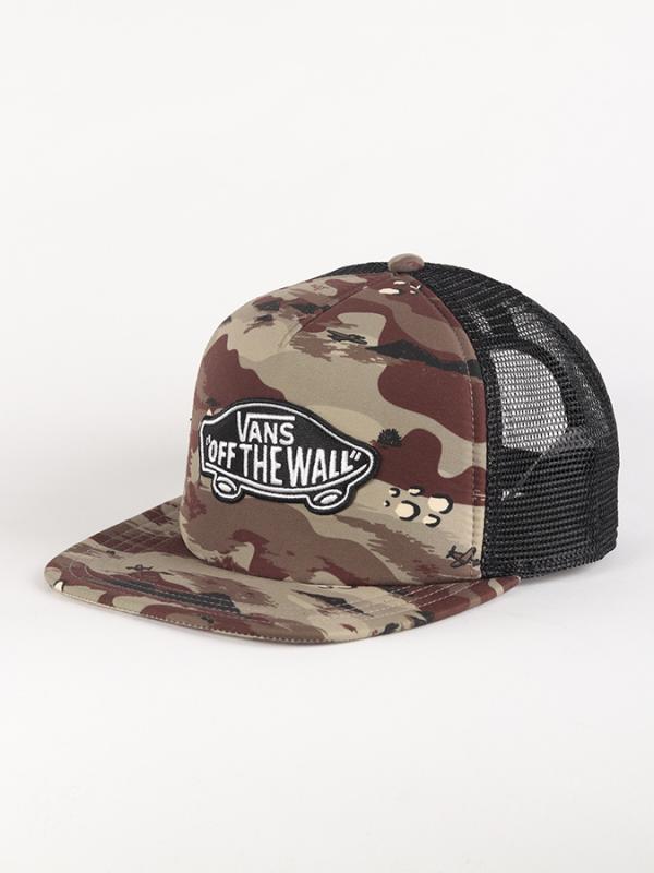 Kšiltovka Vans MN Classic Patch Tru Storm Camo Hnědá