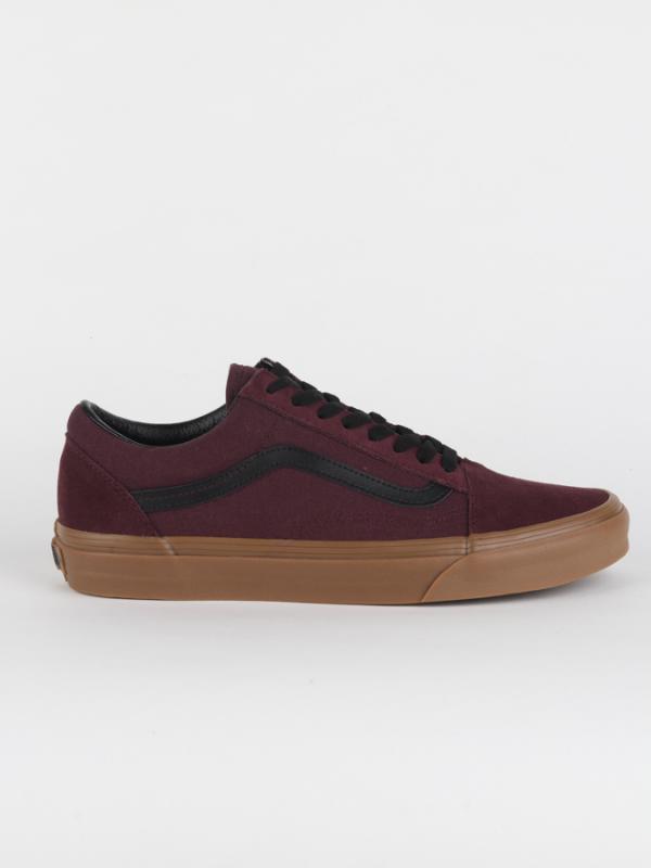 Boty Vans UA Old Skool (Gum Outsole) Červená
