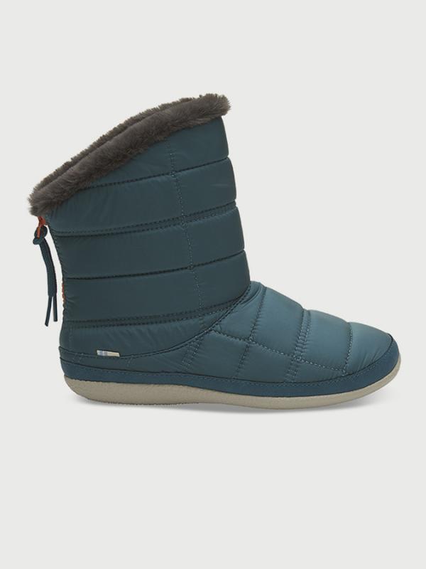 Boty Toms Stellar Blue Quilted Modrá
