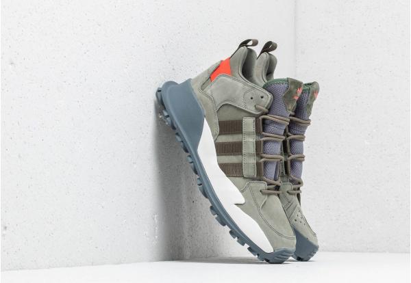 adidas F/1.3 Leather Bas Green/ Night Cargo/ Bright Red