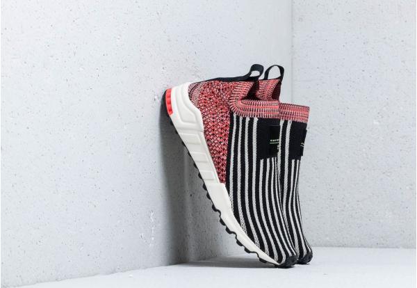 adidas EQT Support Sock Primeknit W Core Black/ Clear Brown/ Trace Scarlet