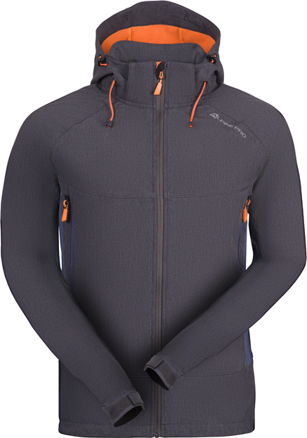 ALPINE PRO NOOTK 3 NEUTRÁLNÍ / ZEMITÁ Pánská Bunda XXL
