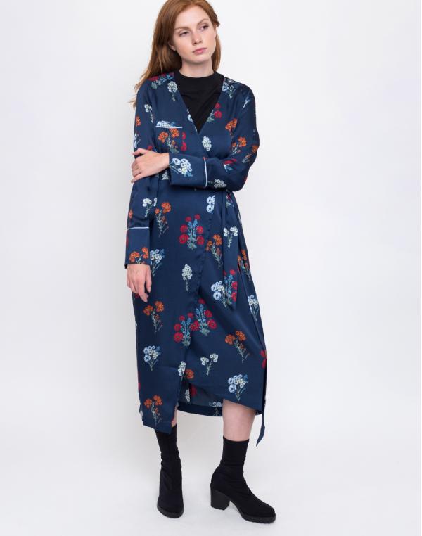 Edited Elly Flower AOP-Navy 34
