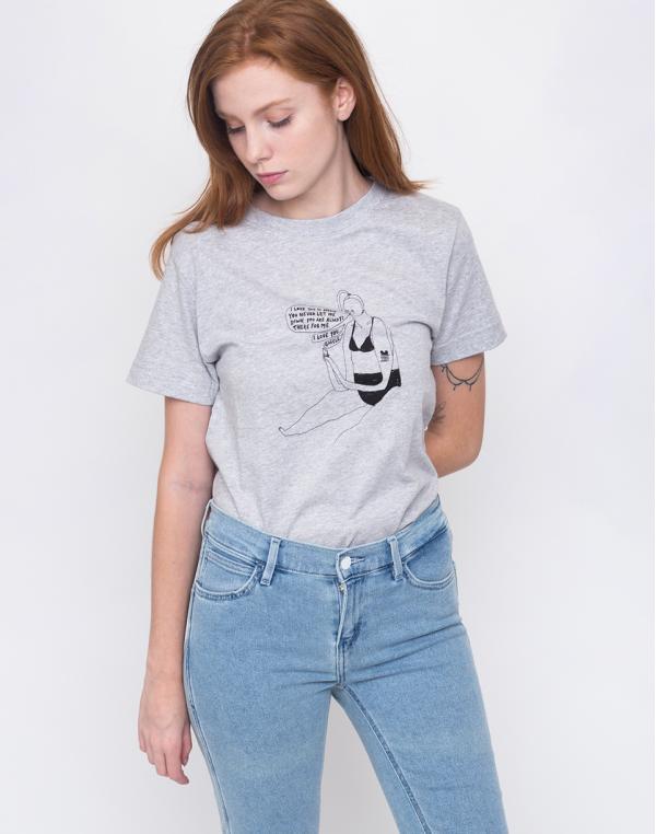 Dedicated Mysen Internet Love Grey Melange S