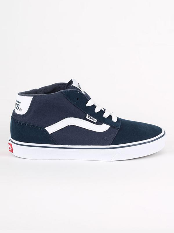 Boty Vans M CHAPMAN MID (SUEDE CANVAS) Modrá