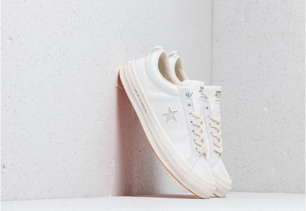 Converse x Carhartt WIP One Star OX White/ White/ Vibrant Orange