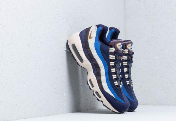 Nike Air Max 95 Premium Blackened Blue/ Camper Green