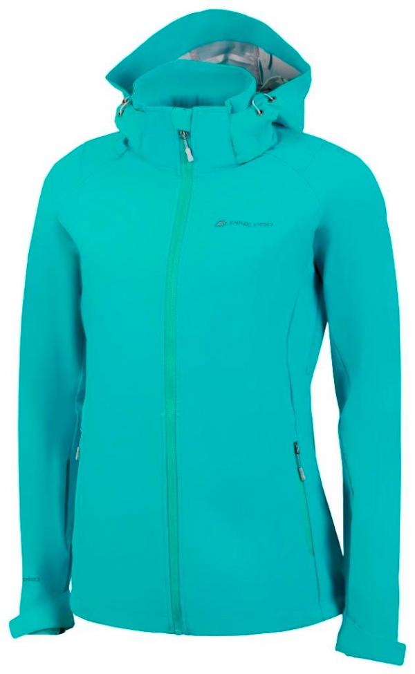 ALPINE PRO ATERA MODRÁ / TYRKYSOVĚ MODRÁ Dámská Bunda M