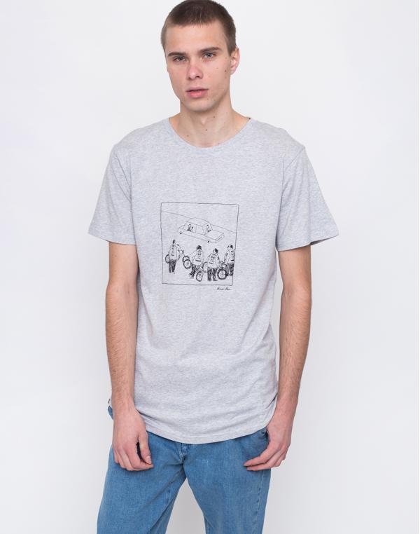 Dedicated Biker Gang Grey Melange M
