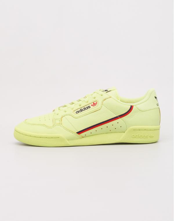 adidas Originals Continental 80 Semi Frozen Yellow / Scarlet/ Collegiate Navy 38,5