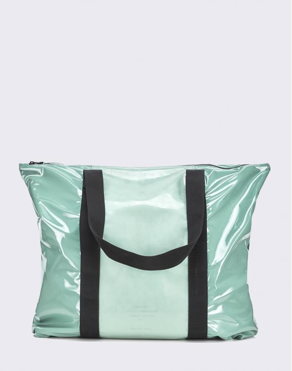 Rains LTD Tote Bag 73 Glossy Faded Green