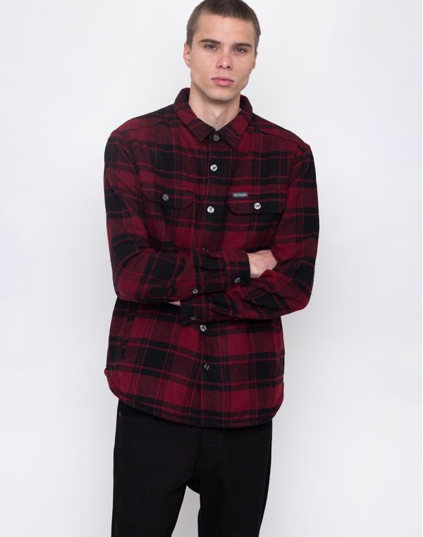Columbia Windward Red Element Plaid S
