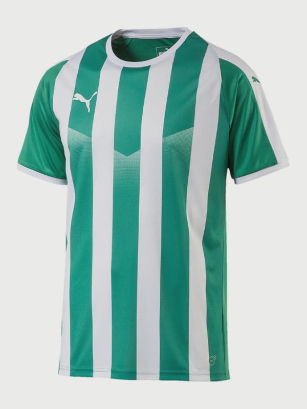 Tričko Puma LIGA Jersey Striped Zelená
