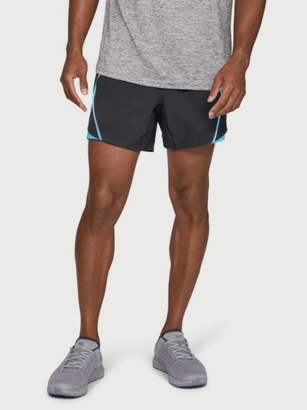 Kraťasy Under Armour Speedpocket Linerless 6\'\' Short Černá