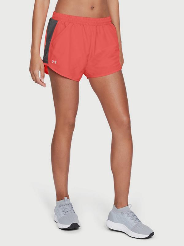 Kraťasy Under Armour Fly By Short Oranžová