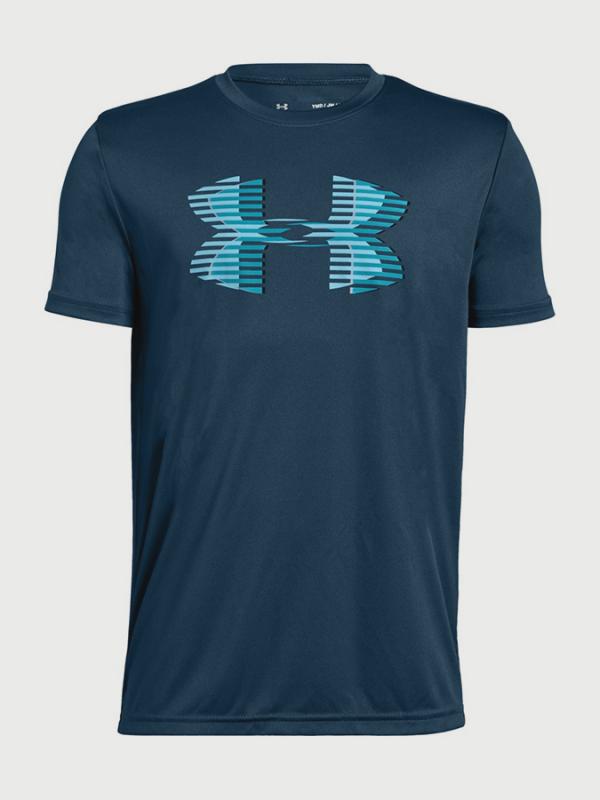 Tričko Under Armour Tech Big Logo Solid Tee Modrá
