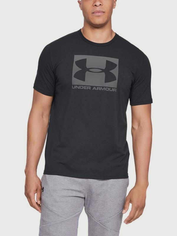 Tričko Under Armour Boxed Sportstyle Ss Černá