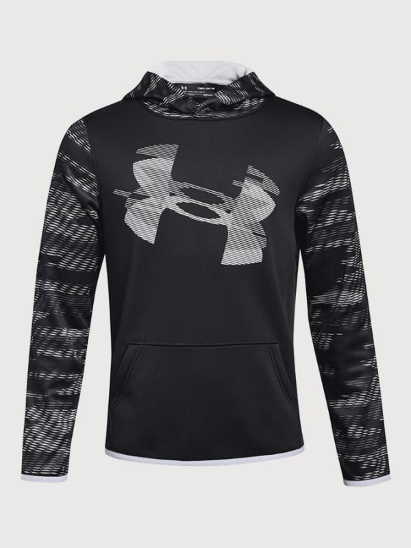 Tričko Under Armour Fleece Hoody Černá