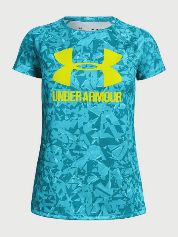 Tričko Under Armour Big Logo Tee Novelty SS Modrá