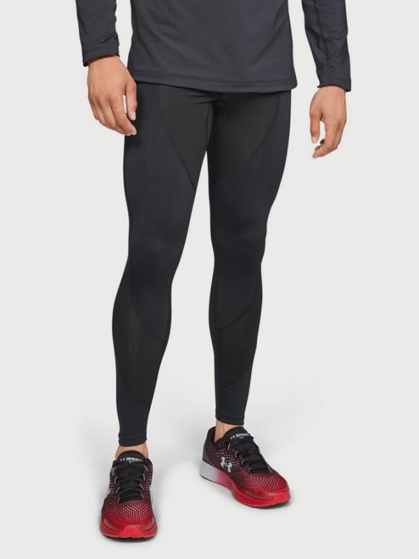 Kompresní legíny Under Armour Coldgear Reactor Run Speedpocket Tight 2 Černá