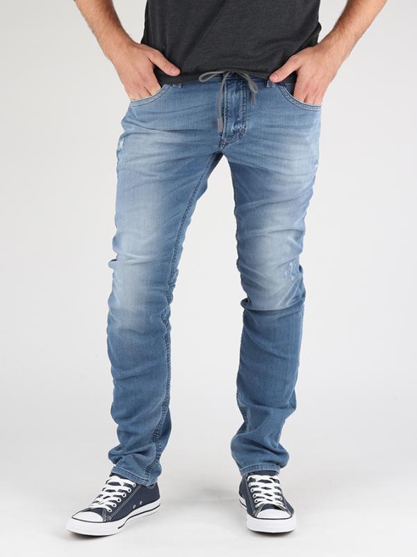 Jogg Jeans Diesel Thavar Sp-Ne Sweat Jeans Modrá