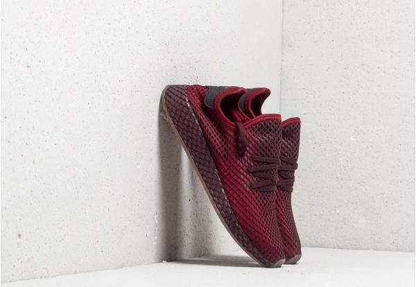 adidas Deerupt Runner Collegiate Burgundy/ Collegiate Burgundy/ Ash Green