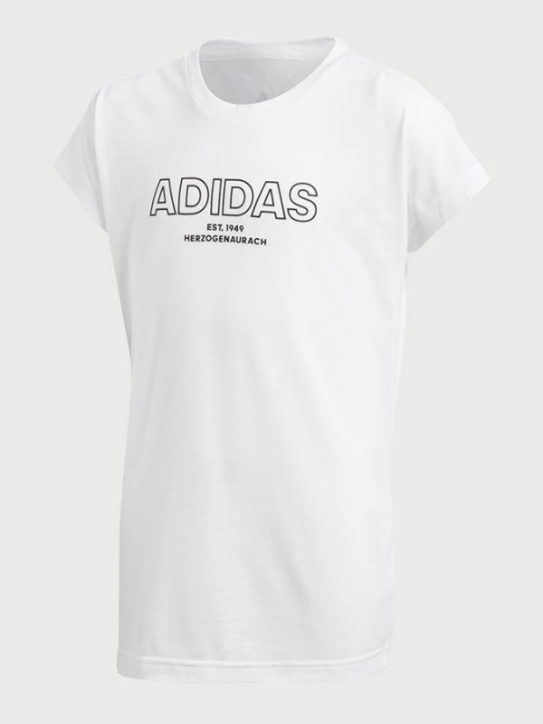 Tričko adidas Performance Yg Allcap Tee Bílá