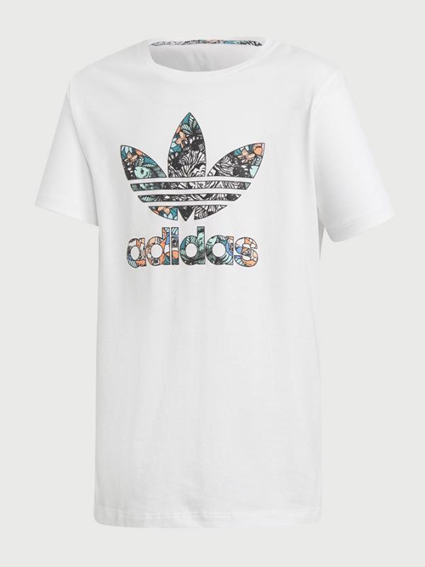 Tričko adidas Originals J Zoo Tee Bílá