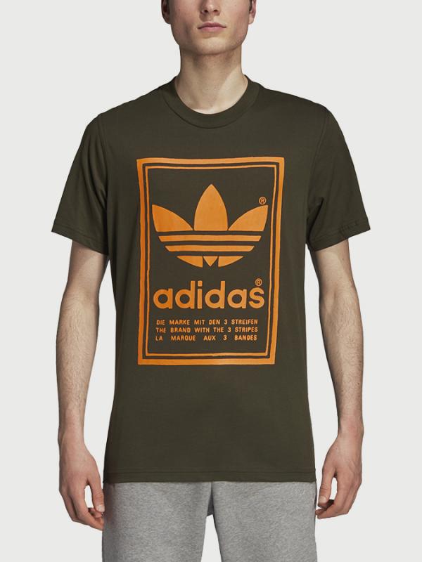 Tričko adidas Originals Vintage Tee Zelená