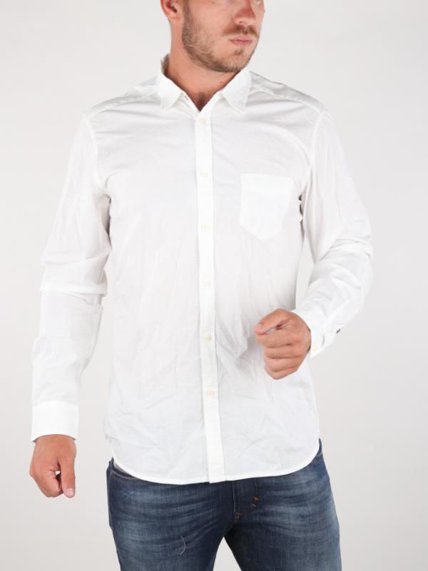 Košile Diesel S-TILAKKO CAMICIA Bílá